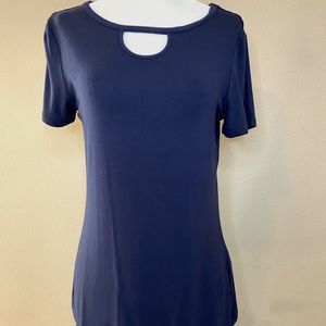 Mix By Hawthrone Cut Out Knit Top